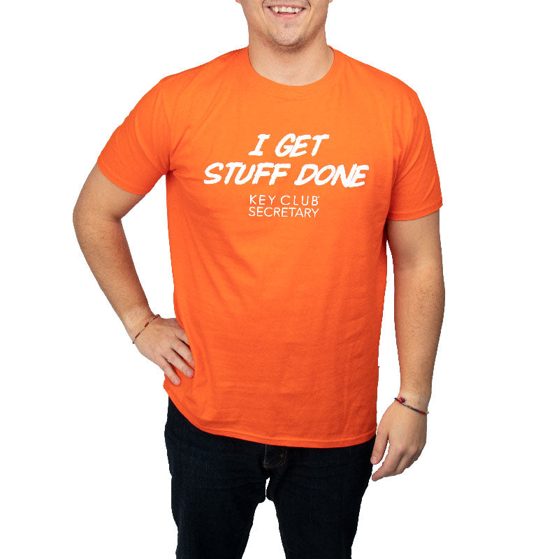 KEY-0126 - Key Club I Get Stuff Done Tee | Kiwanis Family Products
